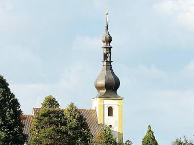 Barokní kostel Brod nad Tichou